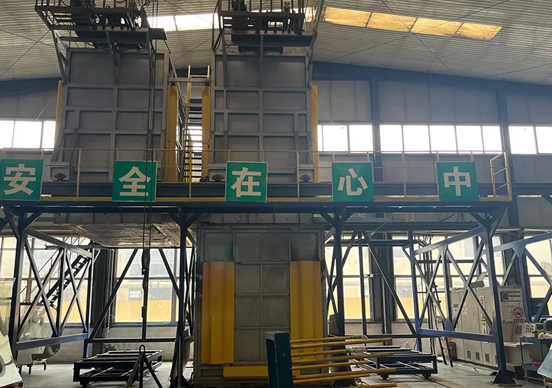 Production equipment tempering